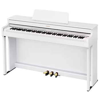 Pianino cyfrowe Casio AP-300 WE — eleganckie pianino cyfrowe Casio do domu, szkoły muzycznej i dla wymagających użytkowników