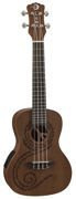 Luna Mahogany Maluhia Peace Concert - ukulele koncertowe elektryczne - Powystawowe