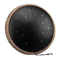 Lotus drum  14" 15 ton Hluru-Wangyou TWR15-14-InkBlack