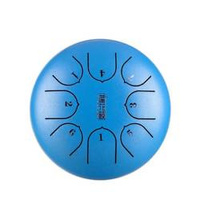 Tongue drum lotus children 6" 8 ton  Hluru-Huashu TC8-6-SkyBlue