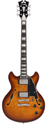 D'Angelico Premier Mini DC Dark Iced Tea Burst - gitara elektryczna