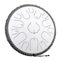 Lotus drum 14" 15 ton Hluru-Wangyou TWR15-14-White