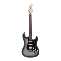 Gitara elektryczna SAGA Dazzles Mercury Gray (HSS)