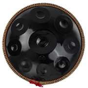 TUGA 9 Note 432Hz D-moll Black - Handpan